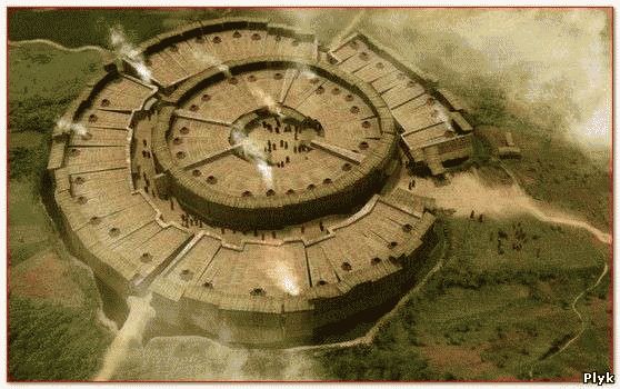 Реконструкция Древний город Аркаим