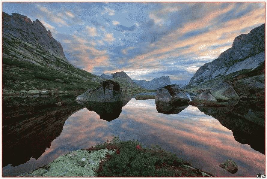 Озеро горных духов Алтай