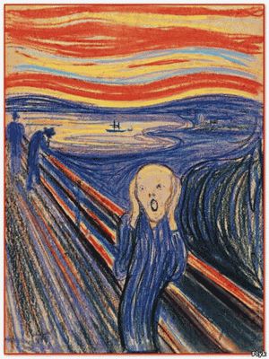 Самая мистическая картина «Крик» в мире художника Эдварда Мунка. Картина «Крик». Эдварда Мунка