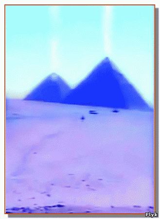 Пирамиды самые таинственные сооружения прошлого начали излучать столбы света в небо